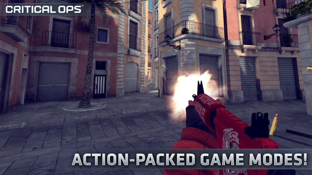 ACTION-PACKED GAME MODES of critical ops mod apk