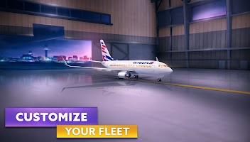 Customize you Fleet of Airport Simulator First Class Mod APK