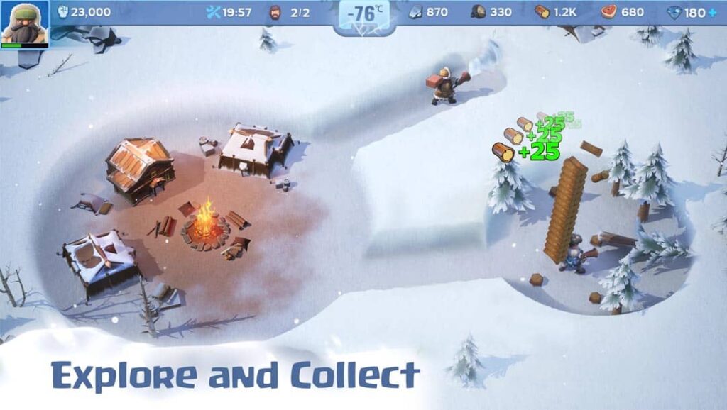 Explore and Collect of whiteout survival 