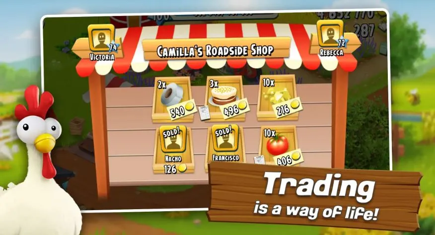 Features of hay day 