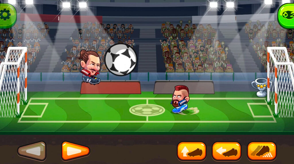 Gameplay of  Head Ball 2 Mod APK