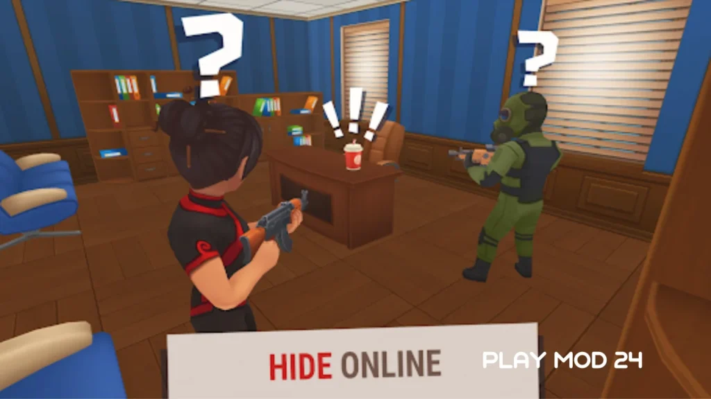 Hide online