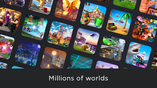 Millions of worlds of roblox