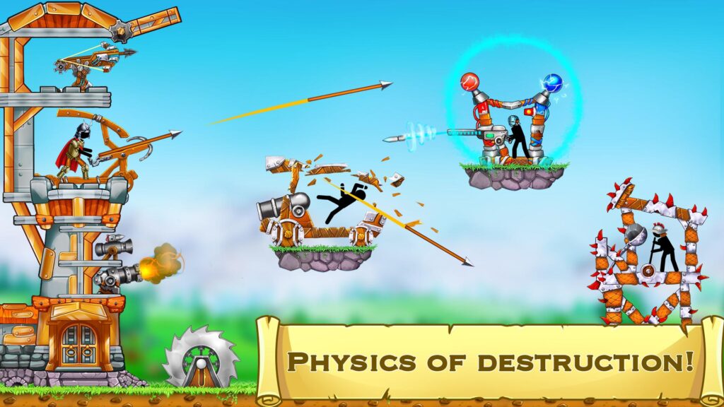 Physics of Destruction of The Catapult 2 Mod APK