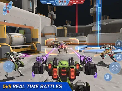 REAL TIME BATTLES OF Mech Arena 