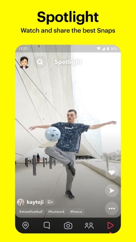 Spotlight of Snapchat 