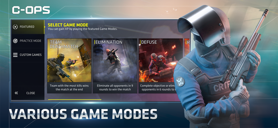 VARIOUS GAME MODES of critical ops