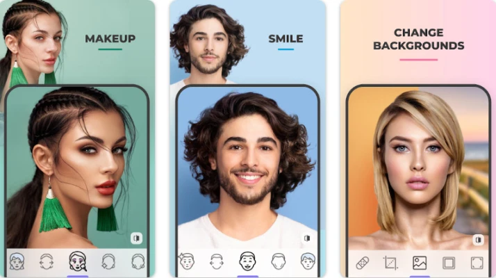 Change Backgrounds in faceapp 