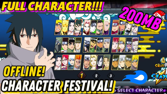 Full Character of Naruto Senki